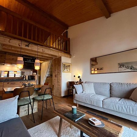Appartement Ensoleille Aux Tines, Vue Massif Chamonix ภายนอก รูปภาพ